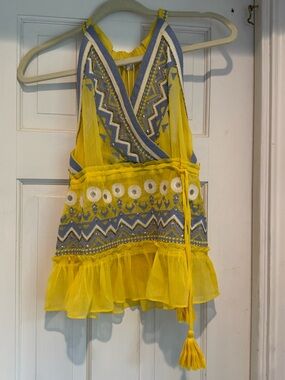 Ramy Brook | Cherie Dress in Lemon NWT